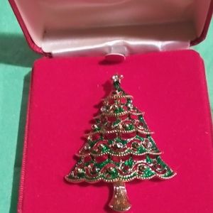 Amanda Smith Christmas Tree Brooch